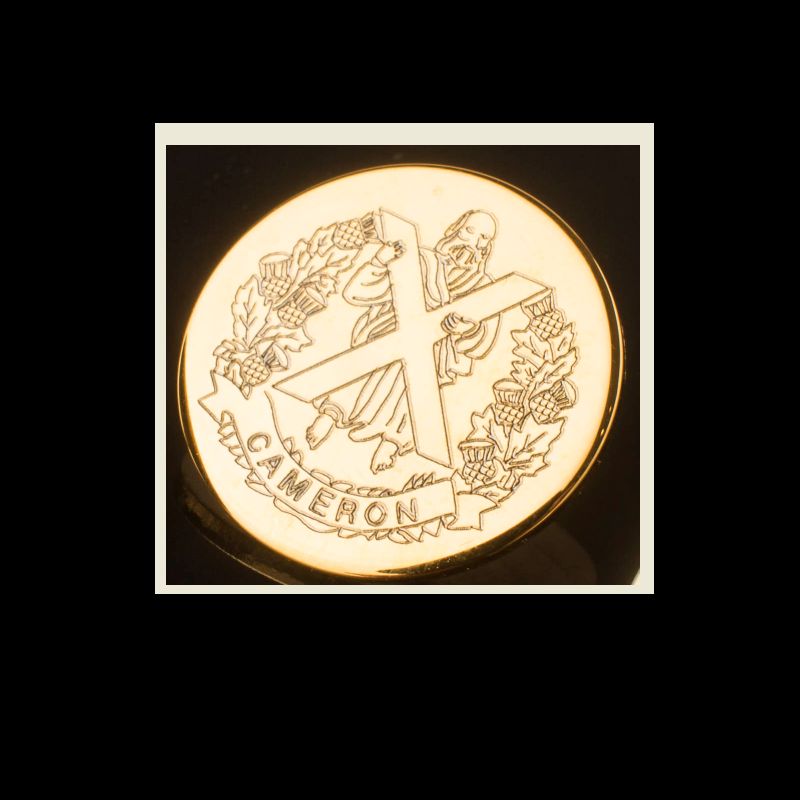 The Queen's Own Cameron Highlanders Blazer Button (Small)
